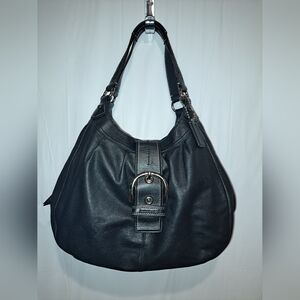Coach Soho Lynn Leather Hobo Soulder Bag